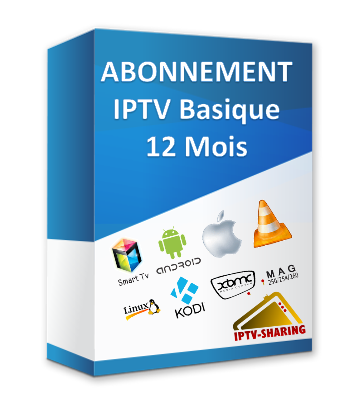 Abonnement IPTV 12 mois pour récepteur IPTV et Smart ipTV - DARTILUX
