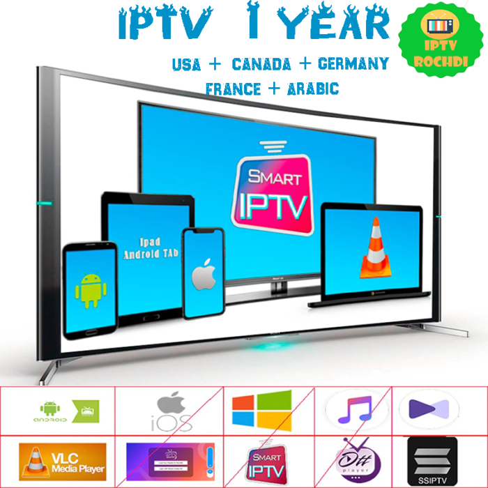 IPTV 1 Year Subscription USA Canada