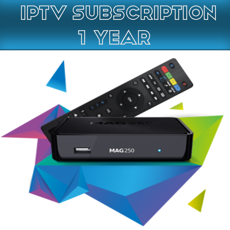 1 Year iptv Subscription Magbox USA Canada