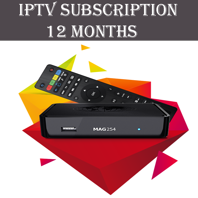 subscription iptv magbox 12 months