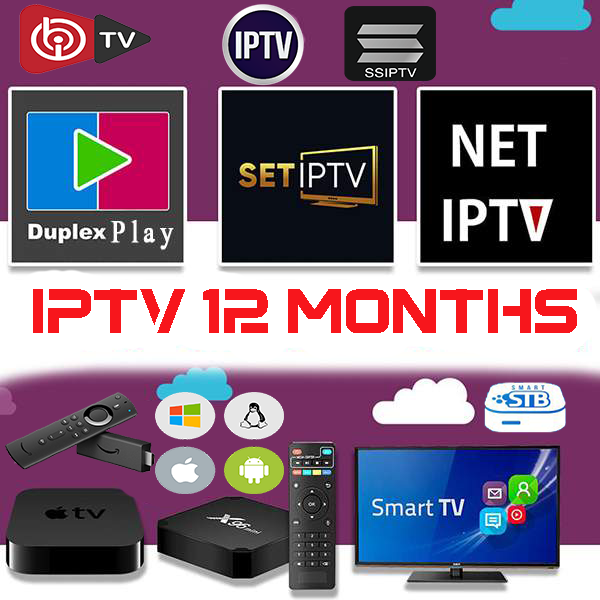 IPTV Subscription12 Months IPTV Worldwide Channels
